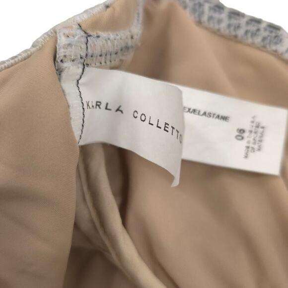 Karla Colletto One Piece Swimsuit Runched Underwire Animal Print - Picture 9 of 12